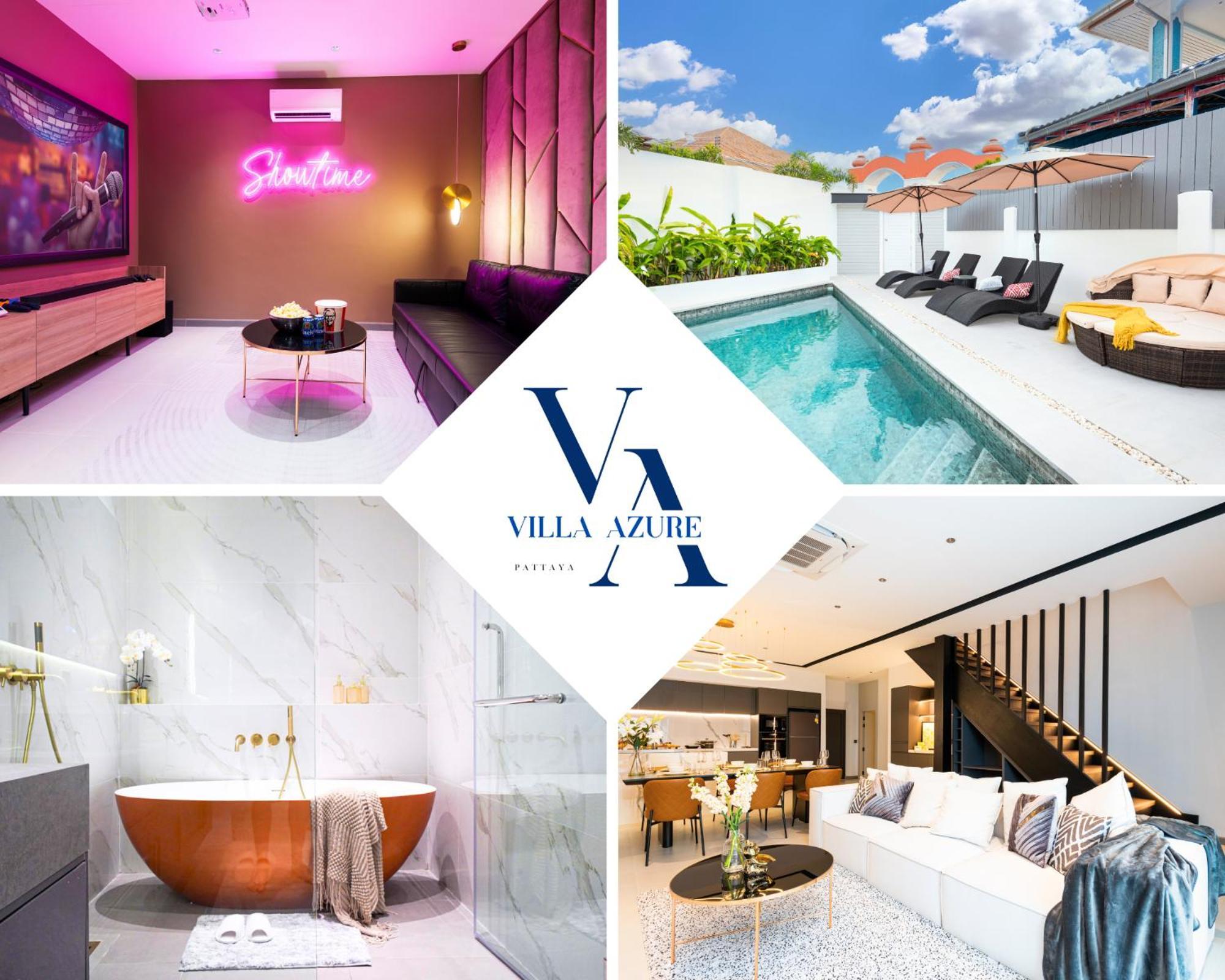 Villa New Luxury Dual Villas, 9 Total Bedrooms, 7 Bathrooms, Ktv, 3km To Walking Street &